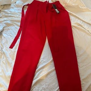 Red pants